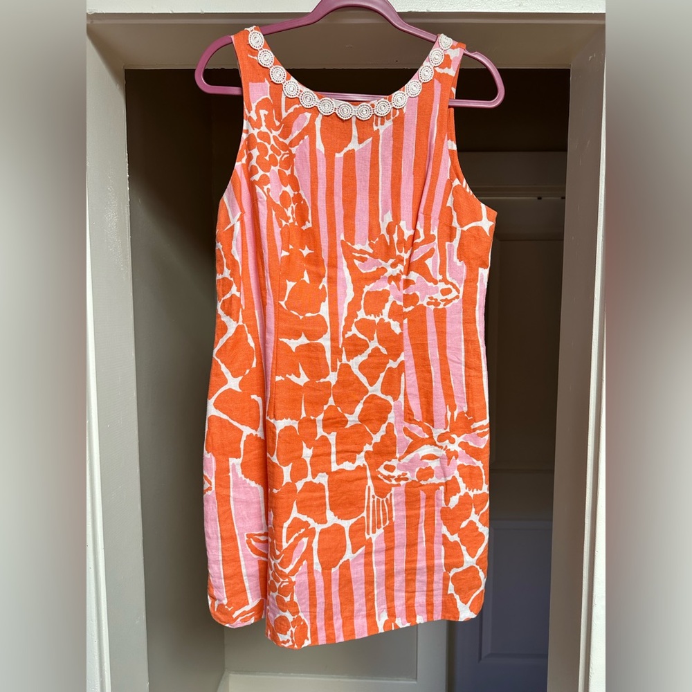 Lilly Pulitzer for Target orange giraffe dress